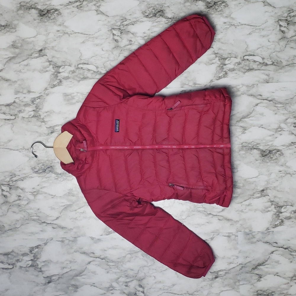 Patagonia Girl's Jacket, Pink, Size Small